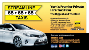 Streamline Taxis York